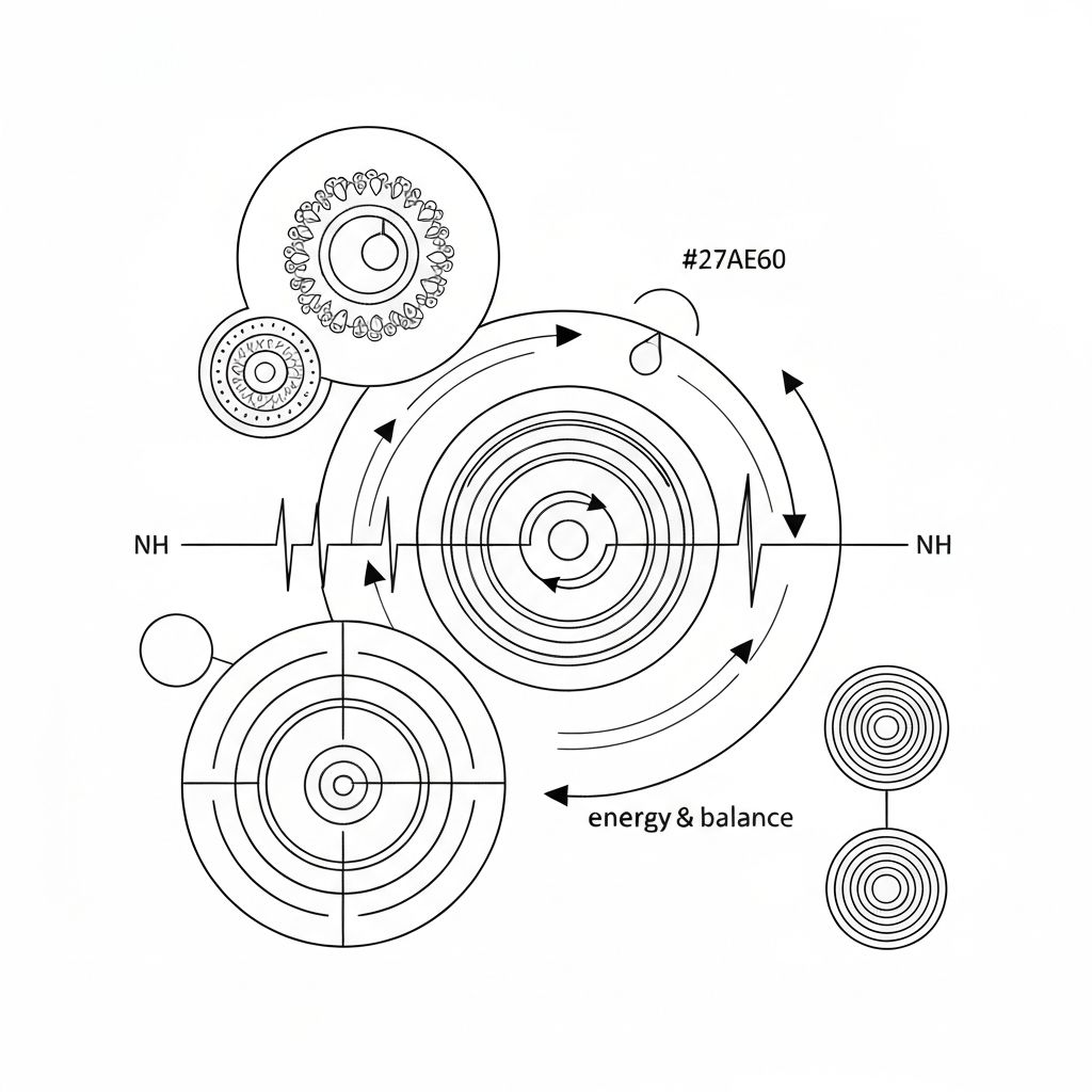 Energy balance diagram
